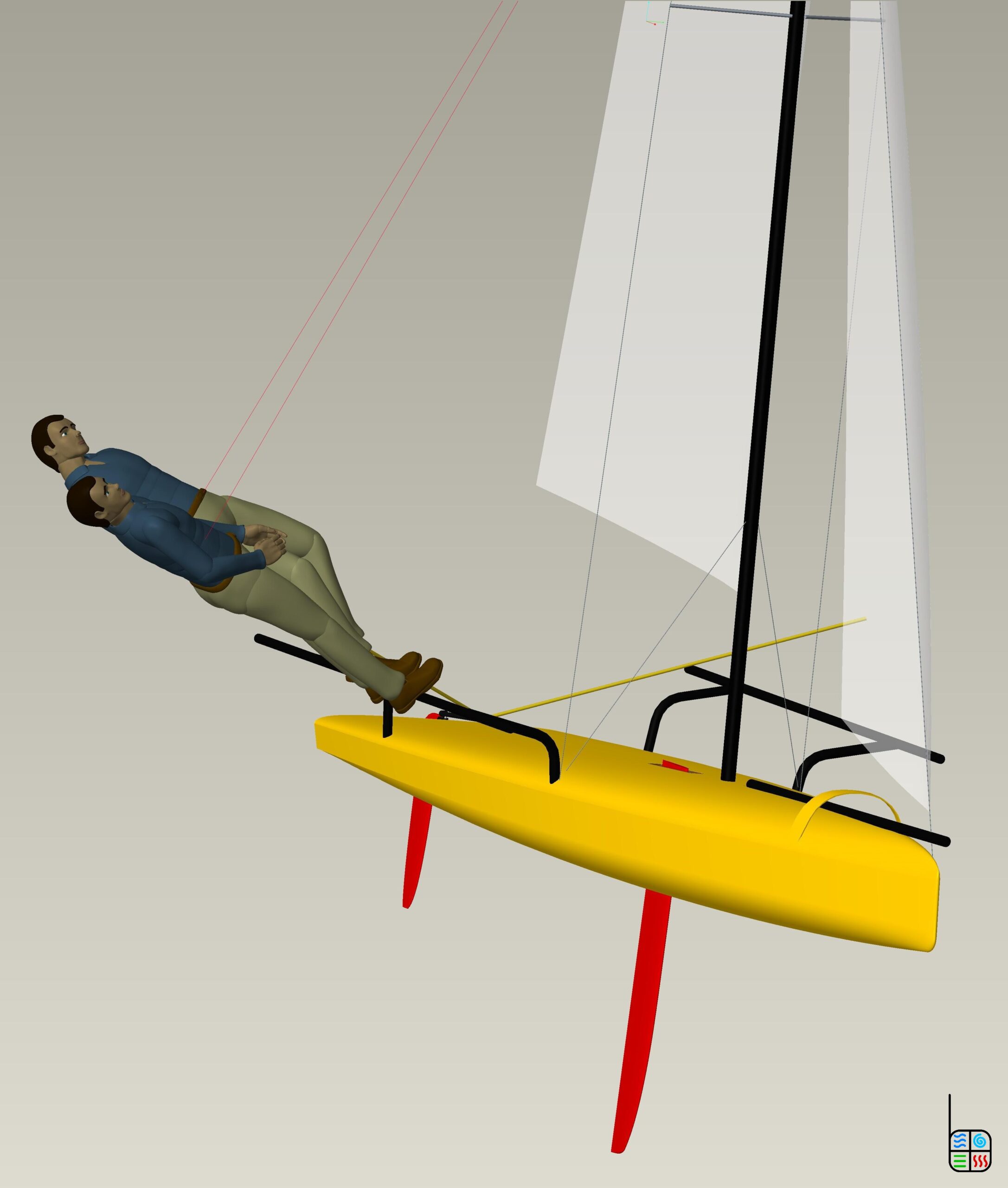 Bamboo_Fiber_Yacht_Engineering_CAD_3D